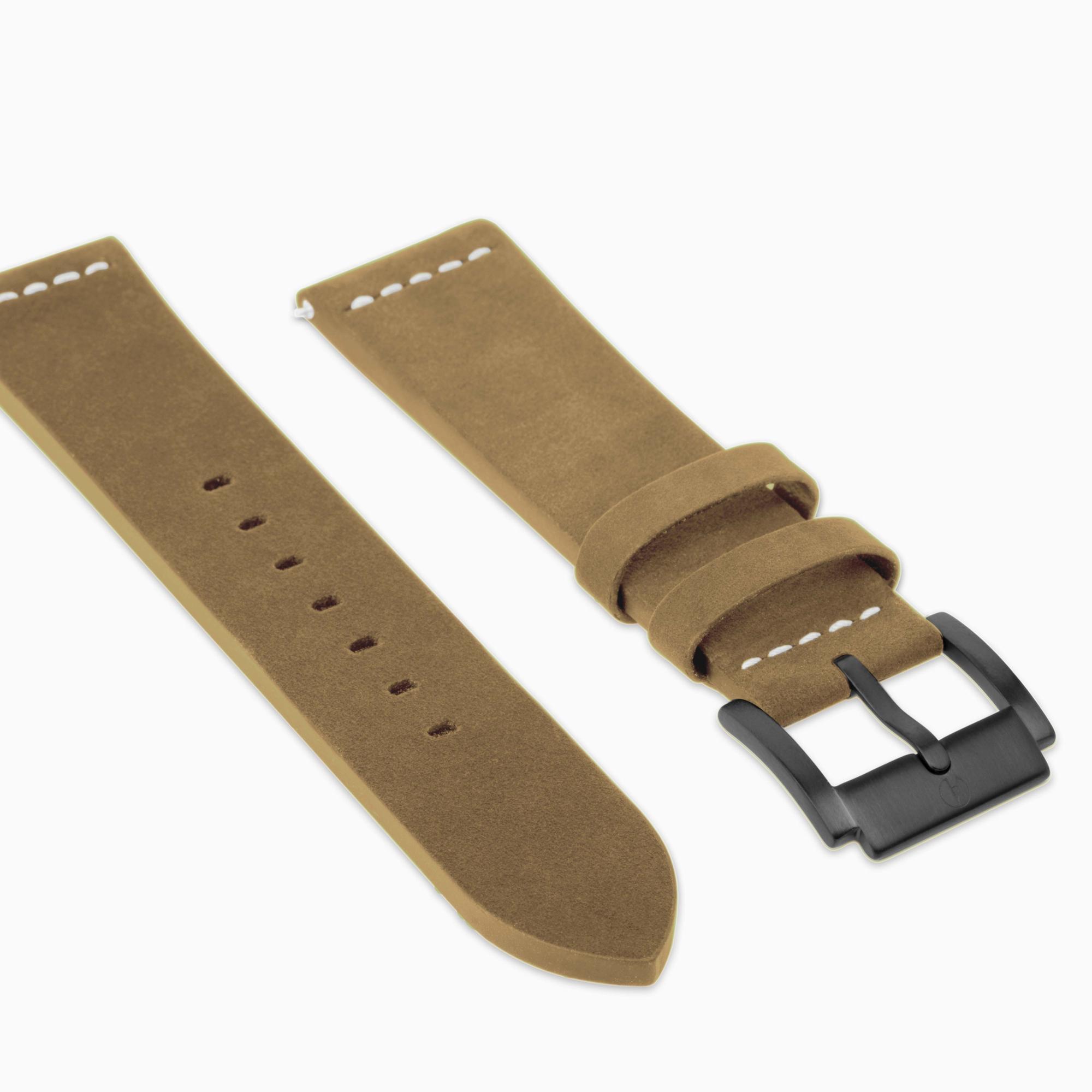 Accurist Aviation Men's Brown Leather 22mm Strap